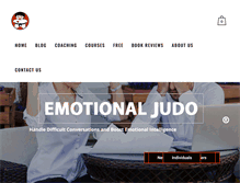 Tablet Screenshot of emotionaljudo.com